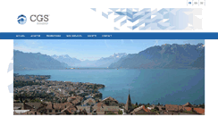 Desktop Screenshot of cgs-immobilier.ch